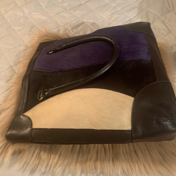 KATE SPADE MULTI COLOR FUR BAG. - Picture 5 of 7